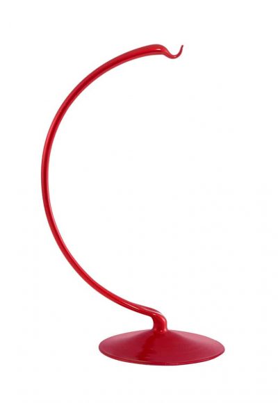 Stan Rosso - Free Blown Italian Glass Red Ornament Stand