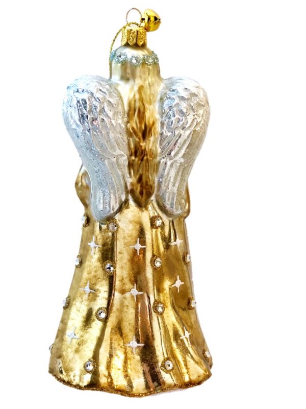 Glass Angel Ornaments - Unique Christmas Ornaments | Holiday Decorations