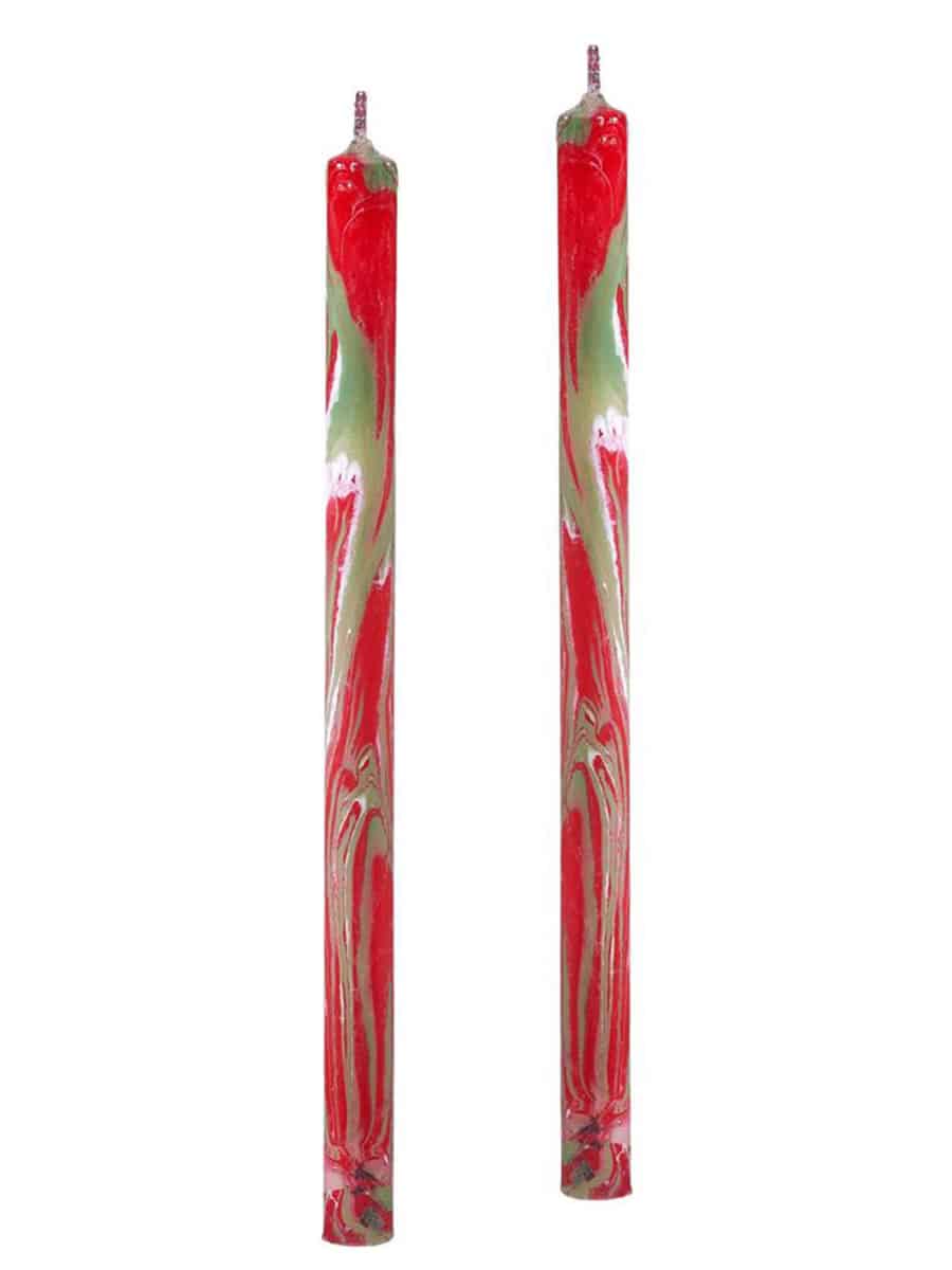 Candela Natale Taper Candles
